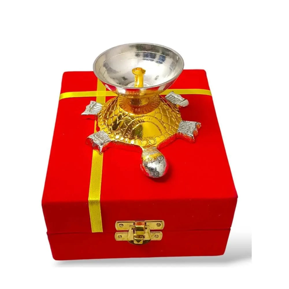 🪔 Kuber Antique Tortoise Oil Diya