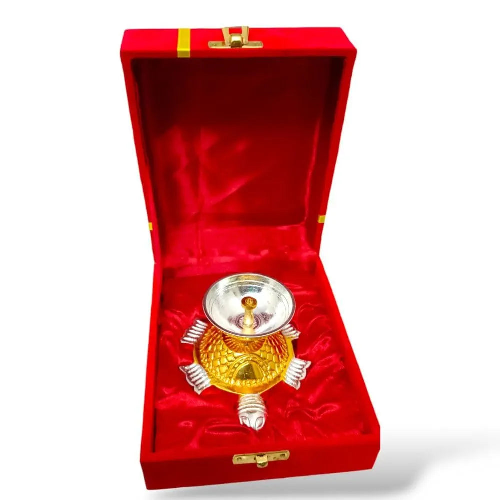 🪔 Kuber Antique Tortoise Oil Diya
