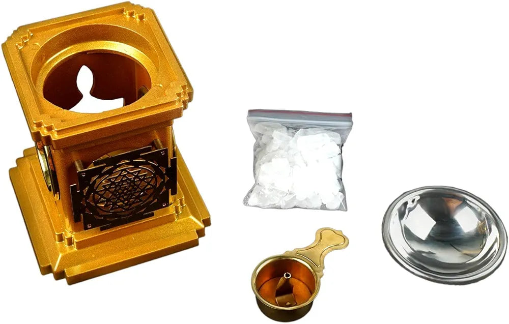 Suvarnadeep – Traditional Brass Oil Lamp | Ayurvedic Health Benefits | Pure Brass Panch Aarti Diya | Temple & Home Decor