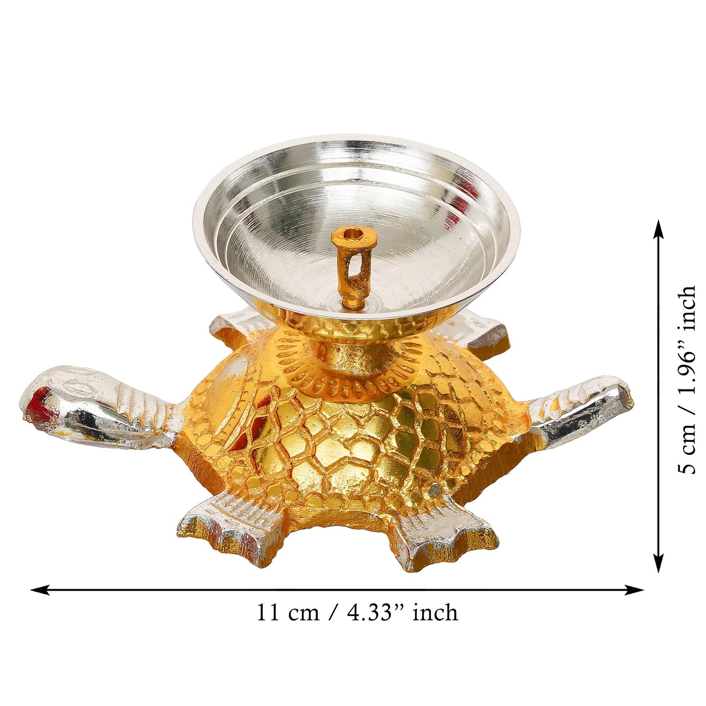 🪔 Kuber Antique Tortoise Oil Diya